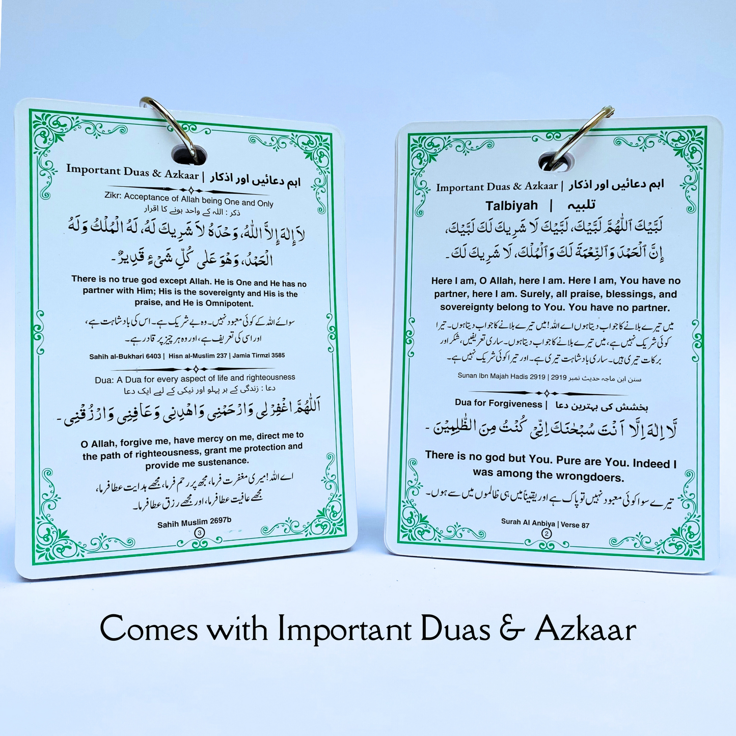 Umrah Guide Cards