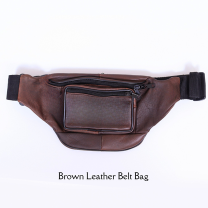 Ihram Leather Belt Bag