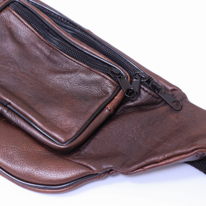 Ihram Leather Belt Bag