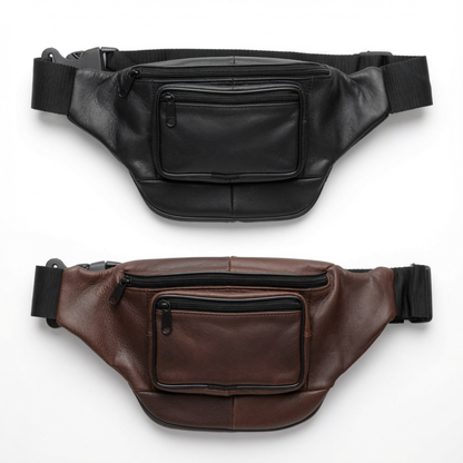 Ihram Leather Belt Bag