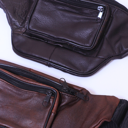 Ihram Leather Belt Bag