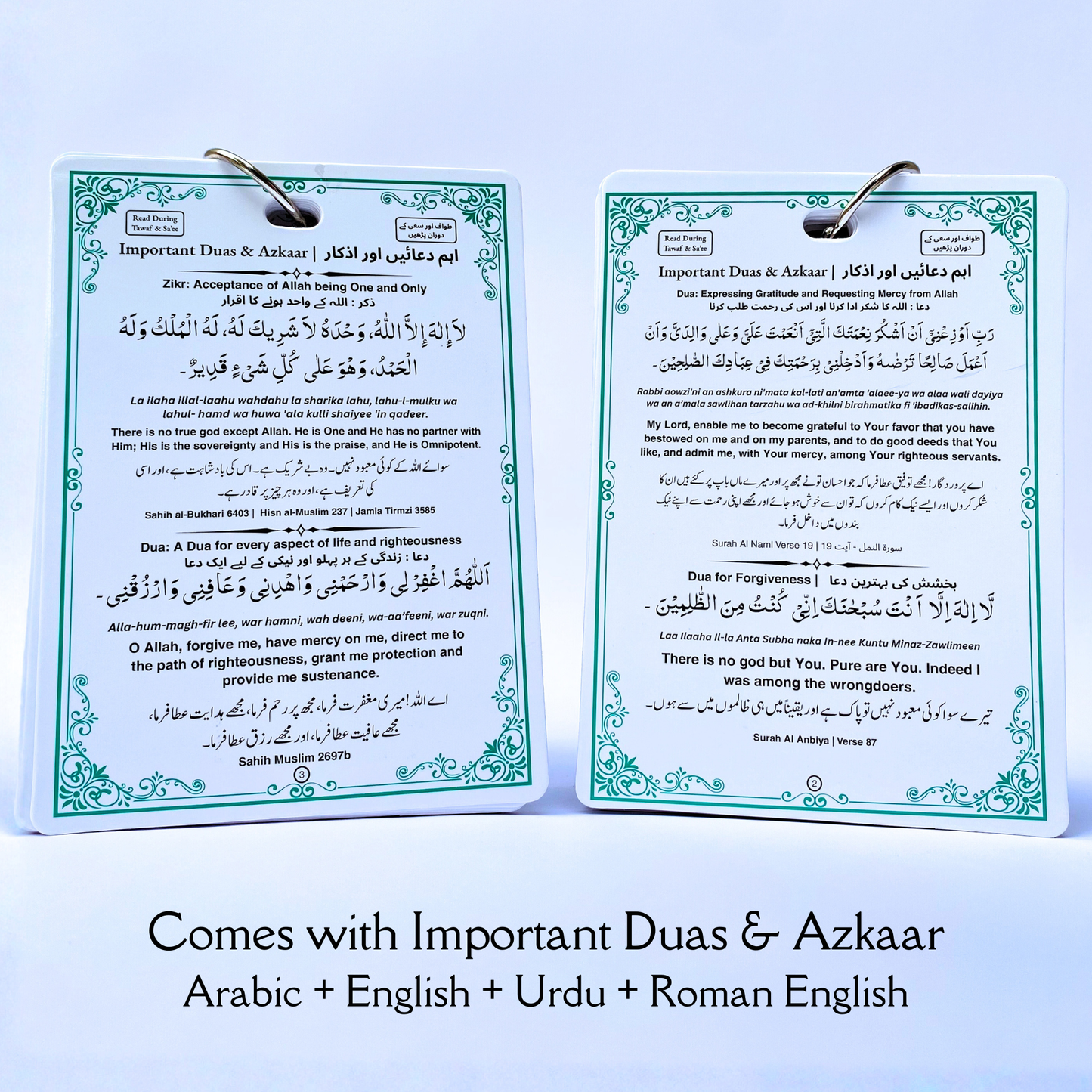 Umrah Guide Cards